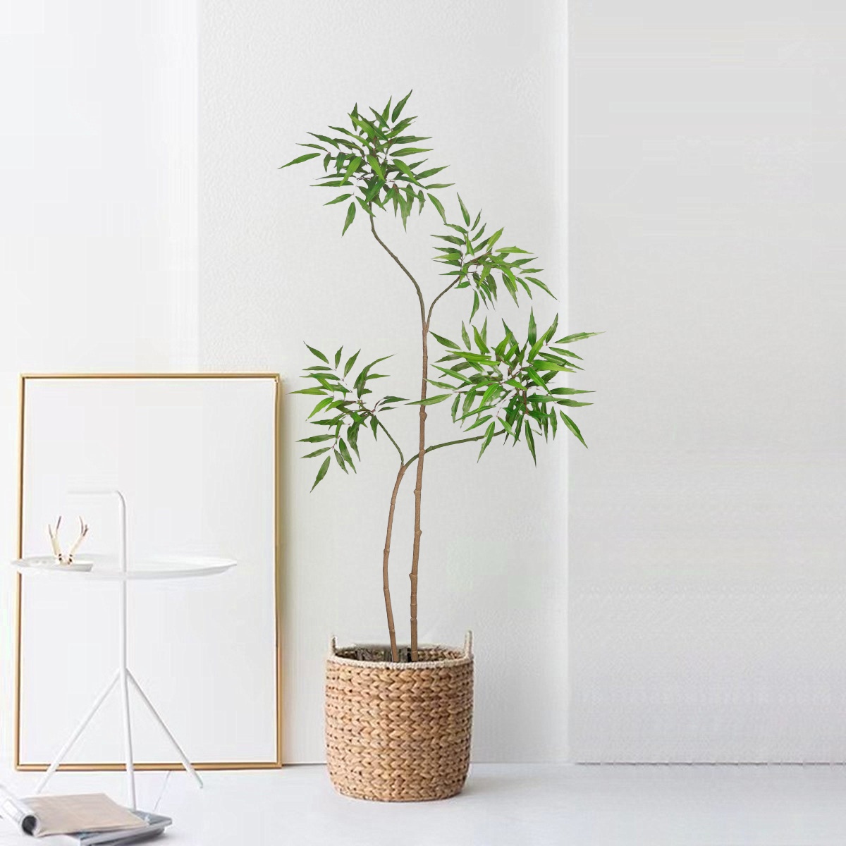 Dracaena Marginata - 人工植物,偽の植物,プラスチックのヤシの木,模造モンステラ,ホテルとリビングルーム,DIY,家の装飾,130〜160cm