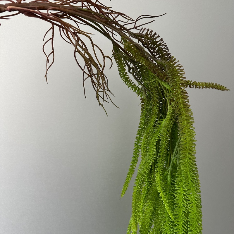 人工ヤナギのひげ多用途 41.73 インチ人工吊り下げ植物  - Monstera Adansonii のレビューと価格