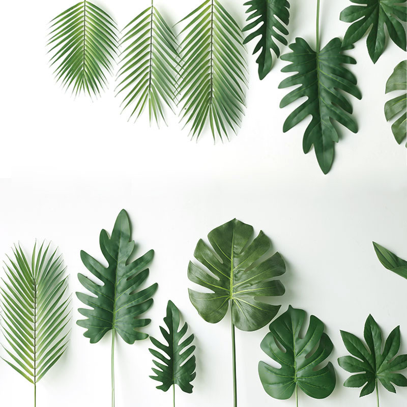 人工の北欧のカメの葉,59cm,家の装飾,結婚式の装飾,植物 - Monstera Adansonii のレビューと価格