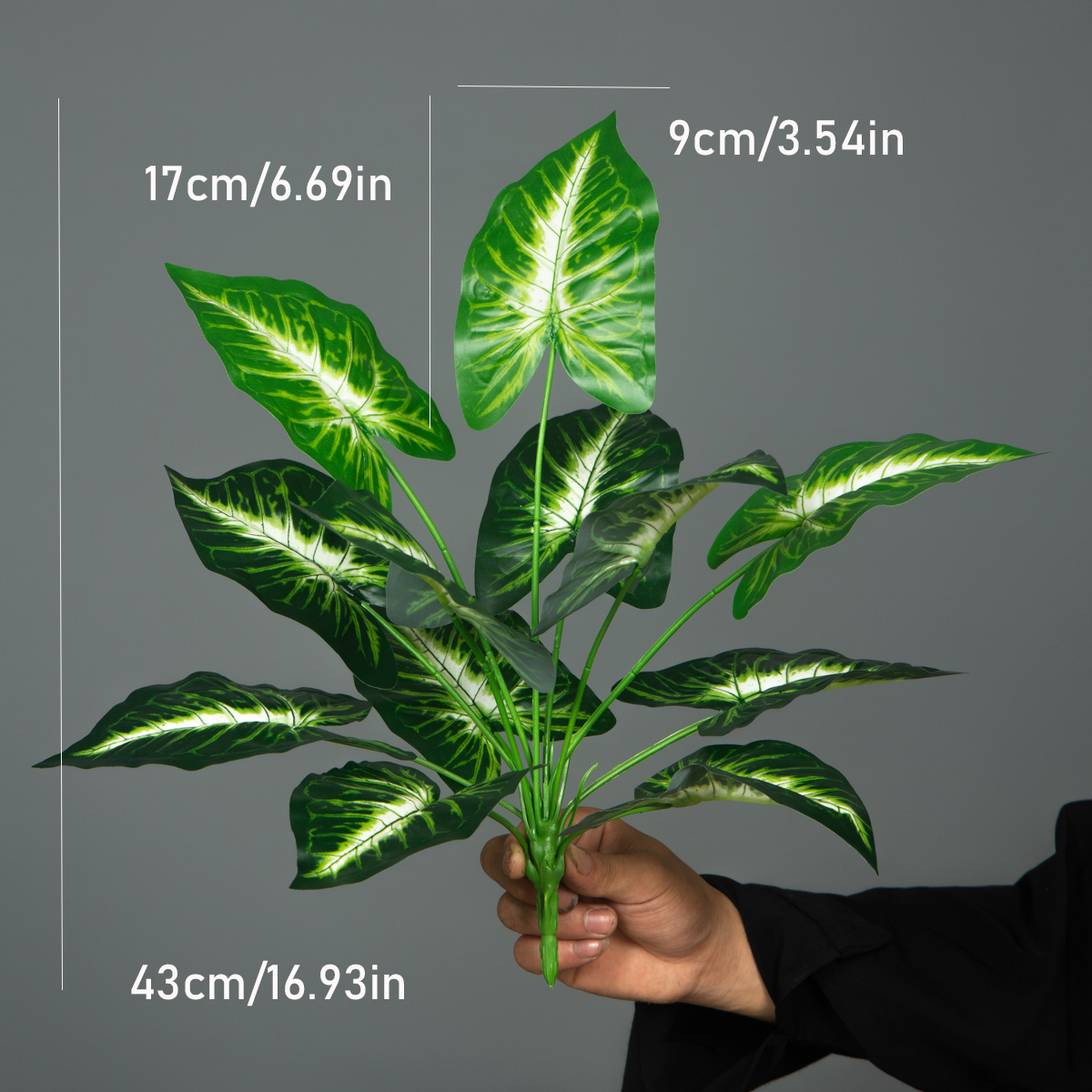 人工観葉植物 グリーン パームリーフ モンステラ ホーム ガ - Monstera Adansonii のレビューと価格